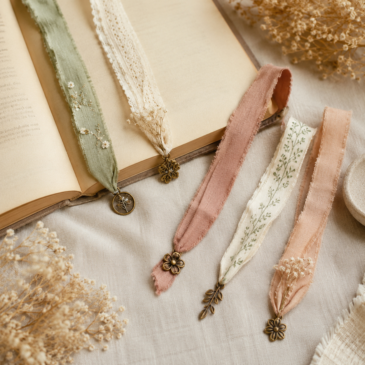 Ribbon Bookmark Set